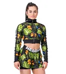 Nebbia High-Energy Crop bunda 564, S, zelená