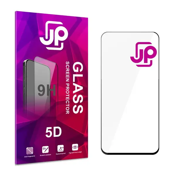 JP 5D Tvrzené sklo, Xiaomi Redmi Note 14 5G, černé