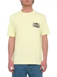 Volcom pánské tričko Strange Relics Bsc Sst Aura Yellow | Žlutá | Velikost M
