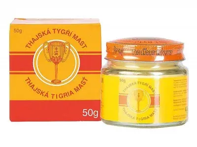 Thajská tygří mast Golden Cup Balm 50g