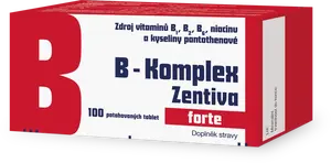 B-Komplex Zentiva forte 100 potahovaných tablet
