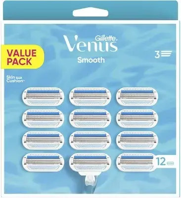 Gillette Venus Smooth náhradní hlavice XXL 12ks