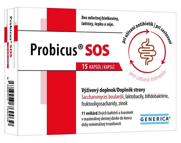 Probicus SOS 15 kapslí