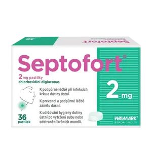 Septofort 2mg 36 pastilek