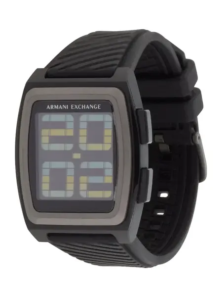 ARMANI EXCHANGE Digitálne hodinky  čierna