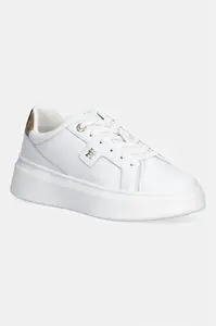 Tommy Hilfiger TH CHIC PLATFORM SNAKE sneakers boty dámské kožené