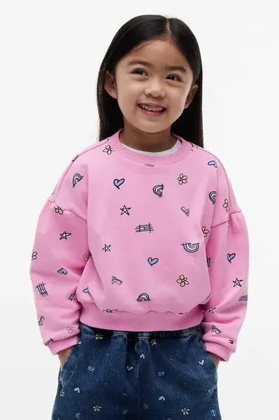 Tommy Hilfiger  mikina dětská s bavlnou