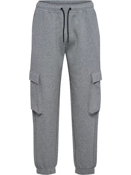 Hummel Športové nohavice 'Tech Fleece'  sivá