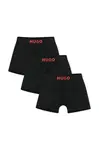 HUGO  boxerky dětské bavlněné s elastanem 3-pack