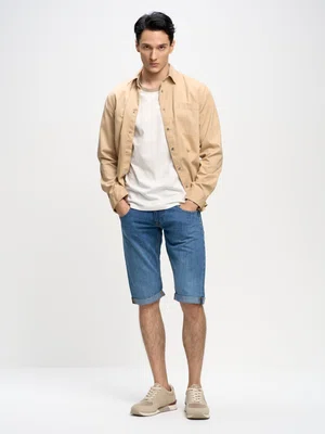 Big Star Man's Bermuda Shorts 111212 Denim