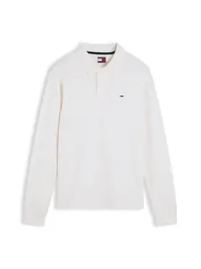 Tommy Jeans Tričko 'ESS'  šedobiela