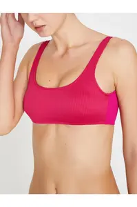 Koton Plain Bikini Top