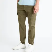 Celio Kalhoty slim cargo Dolyte - Pánské