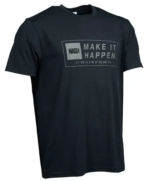 Nash tričko make it happen coordinates t-shirt black - xxl