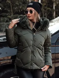 Dámská zimní bunda MODIVA zelená