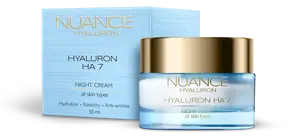 NUANCE Hyaluron HA7 Noční krém pro všechny typy pleti 50 ml