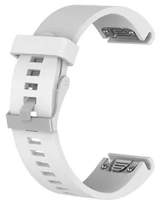 4wrist Řemínek Garmin Fenix 5S, 5S Plus, 6S, 6S Pro, 7S - White