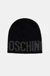 Moschino  čiapka dámska s prímesou vlny