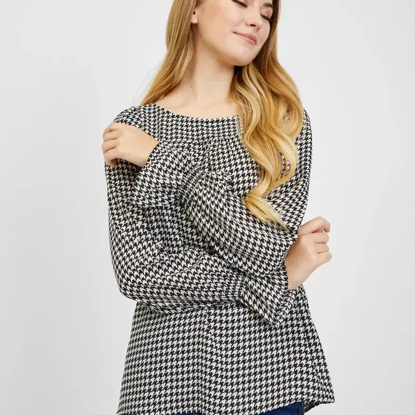 Orsay Černo-bílá dámská vzorovaná halenka - Dámské