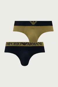 Emporio Armani Underwear  slipy pánske bavlnené s elastanom 2-pak