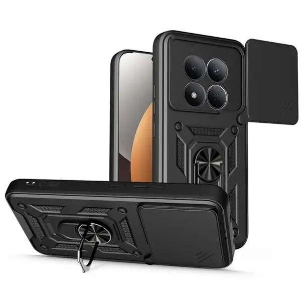 Tech-Protect CamShield Pro obal na Xiaomi Redmi Note 15 Pro 5G - Čierna
