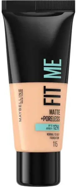 MAYBELLINE Make-up Fit me! Matte and Poreless, 115