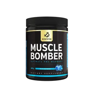 Muscle Bomber pre-workout Modrá malina 660 g