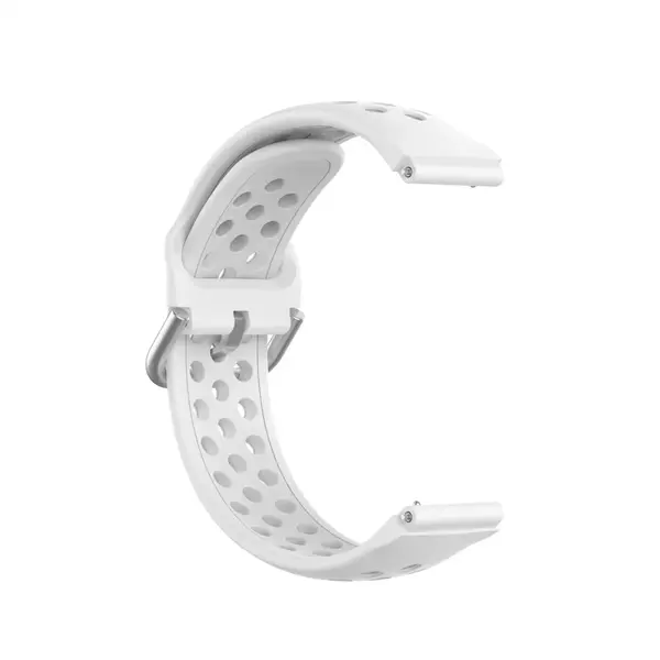 BStrap Silicone Dots remienok na Garmin Vivoactive 4s, white