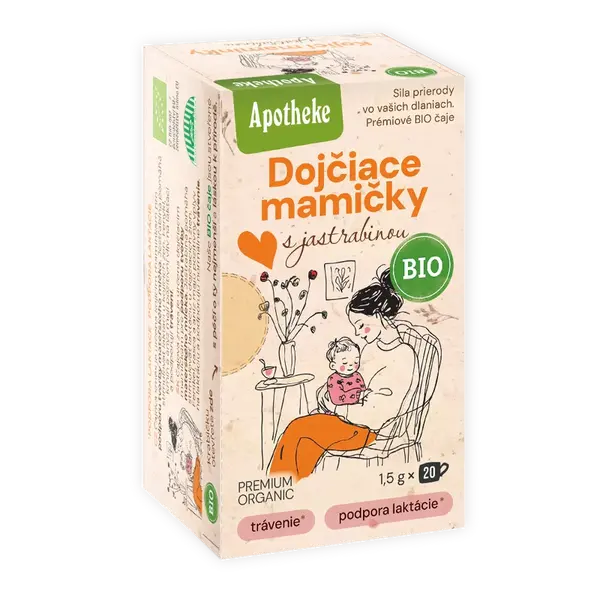 APOTHEKE BIO SELECTION BYL. ČAJ PRE DOJČIACE MATKY
