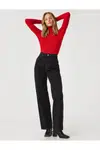 Koton Melis Ağazat X - Slim Fit vzorovaný svetr s rolákem