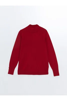 LC Waikiki Women's Half Turtleneck Knitwear Sweater
