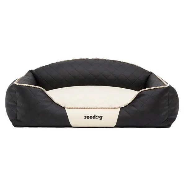 Reedog Pelíšek Black & Beige Sofa - L