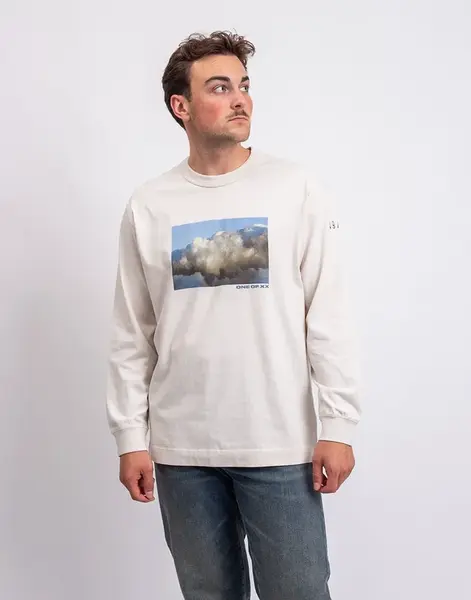 Tričko ONE OF XX Longsleeve Ecru Ecru