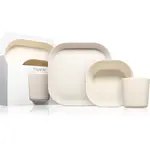 Mushie Dinnerware Set jídelní sada pro děti 6m+ Ivory 3 ks