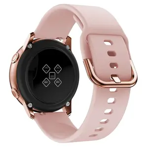 BStrap Silicone V2 remienok na Xiaomi Amazfit Bip, sand pink
