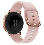 Bstrap Silicone remienok na Samsung Galaxy Watch Active 2 40/44mm, sand pink