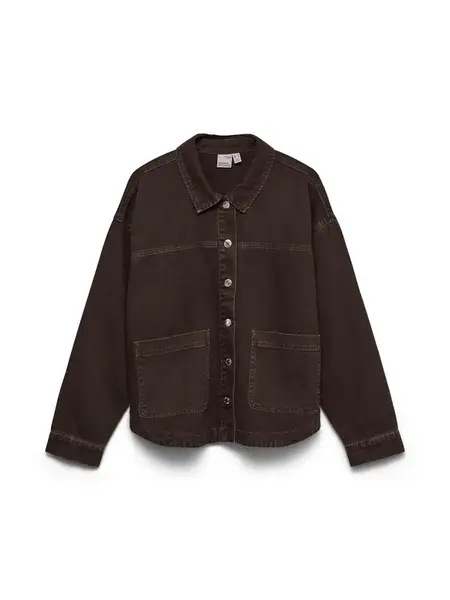 VERO MODA Prechodná bunda 'VMJAMIE'  tmavohnedá