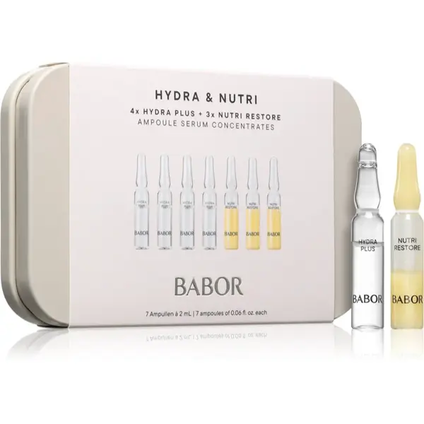 BABOR Ampoule Concentrates Hydra & Nutri sada pre výživu a hydratáciu