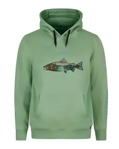 Daiwa mikina hoodie trout - m