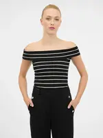 Orsay Černo-bílé dámské tričko s krátkým rukávem - Dámské