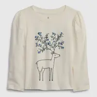 GAP Dětské tričko s potiskem - Holky