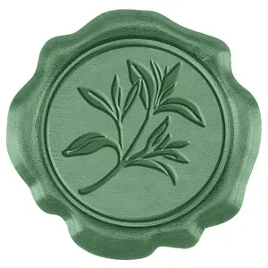 50Pcs Adhesive Wax Seal Stickers