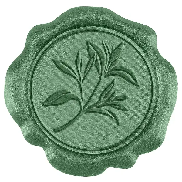 50Pcs Adhesive Wax Seal Stickers