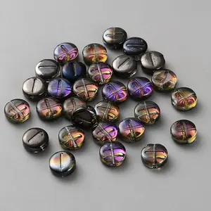 Transparent Electroplated UV Plating Glass Beads