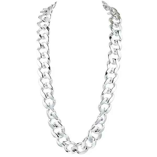 1Pc Acrylic Cuban Link Chain Necklaces for Men