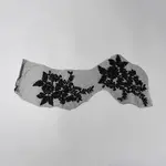 Polyester Paillette Embroidered Cloth Sew on Patches