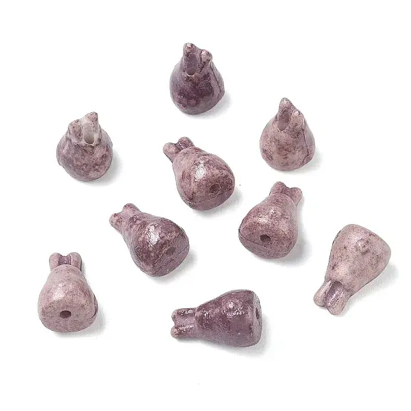 Vintage Handmade Porcelain Beads