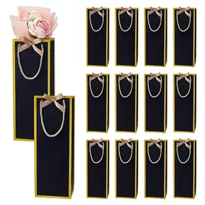 14Pcs Paper Wine Gift Packing Tote Bags