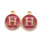 Golden Plated Alloy Enamel Charms