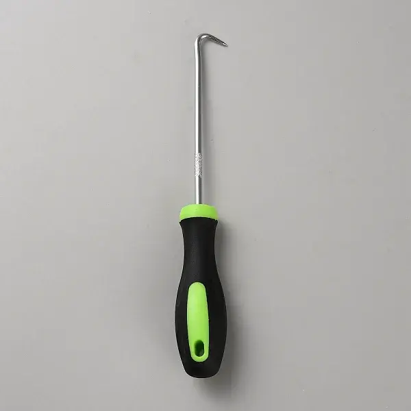 Steel Hook with Plastic Handle